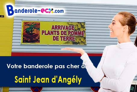 A Saint-Jean-d'Angély (Charente-Maritime/17400) recevez votre banderole publicitaire