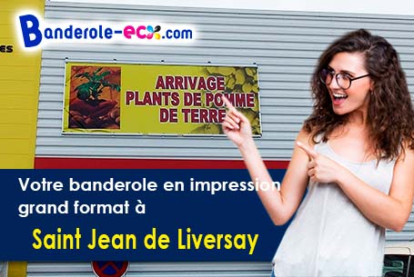 A Saint-Jean-de-Liversay (Charente-Maritime/17170) recevez votre banderole pas cher