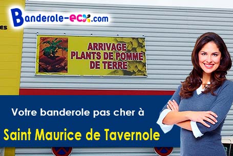 Recevez votre banderole publicitaire à Saint-Maurice-de-Tavernole (Charente-Maritime/17500)