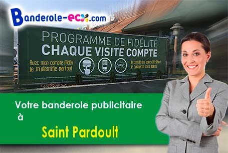 Recevez votre banderole pas cher à Saint-Pardoult (Charente-Maritime/17400)