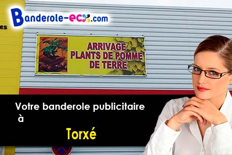 A Torxé (Charente-Maritime/17380) impression de banderole publicitaire