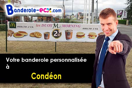 Impression de banderole personnalisée à Condéon (Charente/16360)