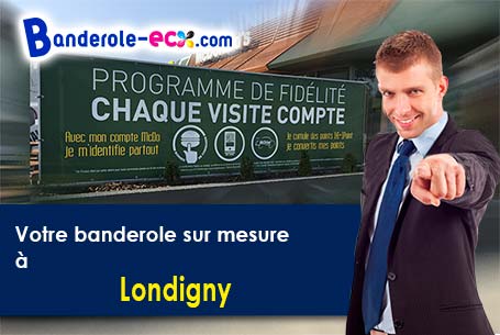 A Londigny (Charente/16700) impression de banderole publicitaire