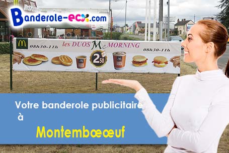 Impression de banderole publicitaire à Montembuf (Charente/16310)