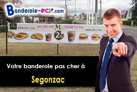 A Segonzac (Charente/16130) impression de banderole pas cher