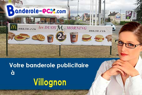 A Villognon (Charente/16230) impression de banderole pas cher