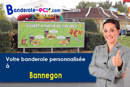 A Bannegon (Cher/18210) impression de banderole pas cher