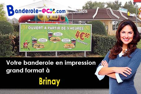 Impression de banderole publicitaire à Brinay (Cher/18120)