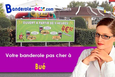 Recevez votre banderole pas cher à Bué (Cher/18300)