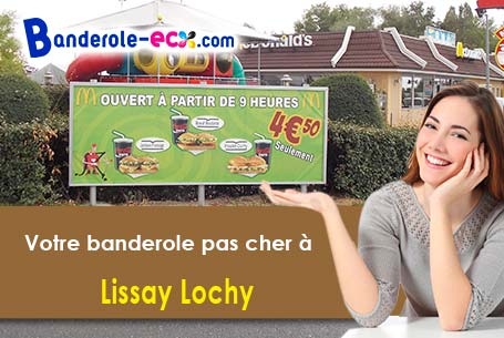 A Lissay-Lochy (Cher/18340) impression de banderole personnalisée