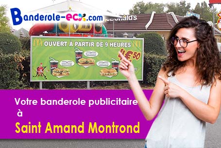 Recevez votre banderole personnalisée à Saint-Amand-Montrond (Cher/18200)