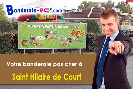 A Saint-Hilaire-de-Court (Cher/18100) impression de banderole pas cher