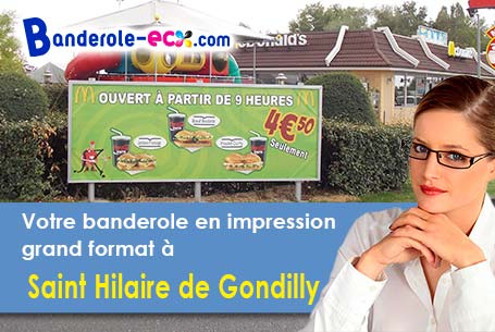 Impression de banderole publicitaire à Saint-Hilaire-de-Gondilly (Cher/18320)