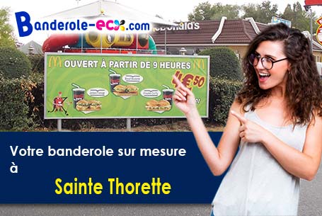 Impression de banderole publicitaire à Sainte-Thorette (Cher/18500)