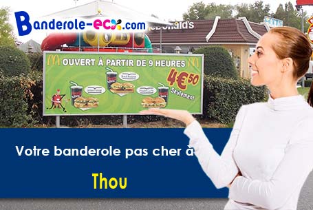 A Thou (Cher/18260) recevez votre banderole personnalisée