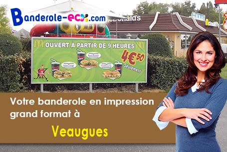 Impression de banderole publicitaire à Veaugues (Cher/18300)