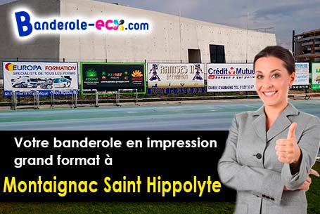 Banderole publicitaire pour vos foires à Montaignac-Saint-Hippolyte (Corrèze/19300)