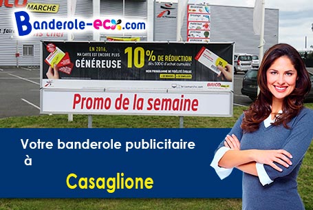 Création graphique inclus pour votre banderole publicitaire à Casaglione (Corse-du-sud/20111)