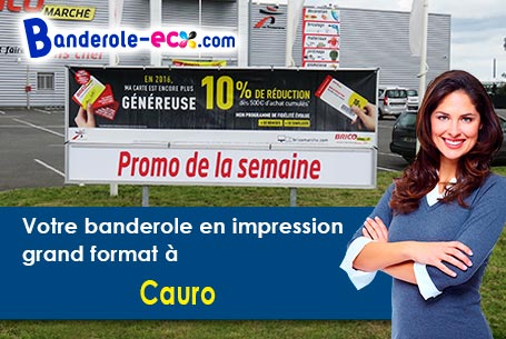 Création graphique inclus pour votre banderole publicitaire à Cauro (Corse-du-sud/20117)