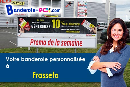 Création graphique gratuite de votre banderole personnalisée à Frasseto (Corse-du-sud/20157)