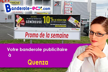 Création graphique inclus pour votre banderole publicitaire à Quenza (Corse-du-sud/20122)