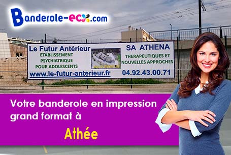 Banderole publicitaire pour vos foires à Athée (Côte-d'or/21130)