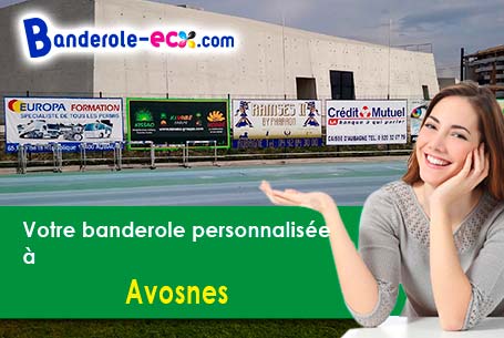 A Avosnes (Côte-d'or/21350) commandez votre banderole personnalisée