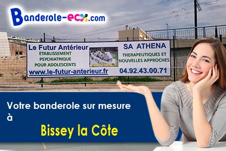 Banderole publicitaire pour vos foires à Bissey-la-Côte (Côte-d'or/21520)