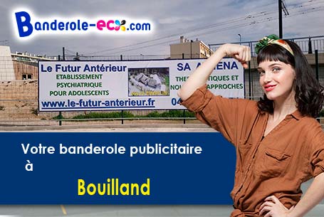 A Bouilland (Côte-d'or/21420) commandez votre banderole personnalisée