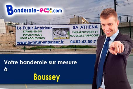 A Boussey (Côte-d'or/21350) commandez votre banderole personnalisée