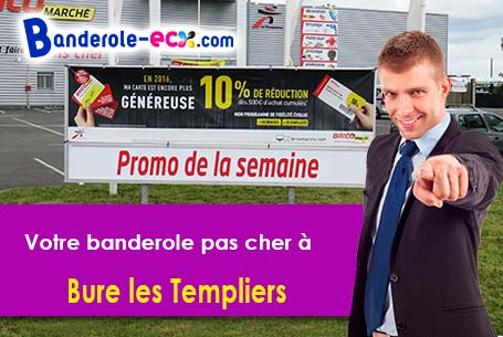 Banderole publicitaire pour vos foires à Bure-les-Templiers (Côte-d'or/21290)