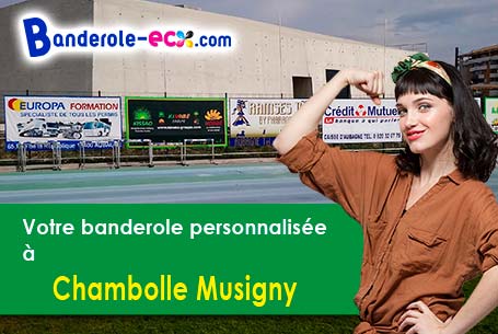 Banderole publicitaire pour vos foires à Chambolle-Musigny (Côte-d'or/21220)