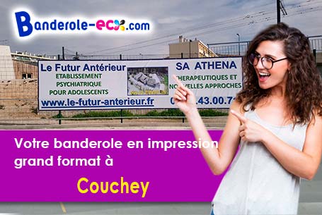 A Couchey (Côte-d'or/21160) commandez votre banderole personnalisée