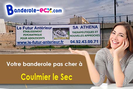 Banderole publicitaire pour vos foires à Coulmier-le-Sec (Côte-d'or/21400)