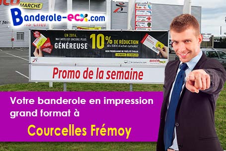A Courcelles-Frémoy (Côte-d'or/21460) commandez votre banderole personnalisée
