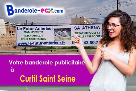 Banderole publicitaire pour vos foires à Curtil-Saint-Seine (Côte-d'or/21380)