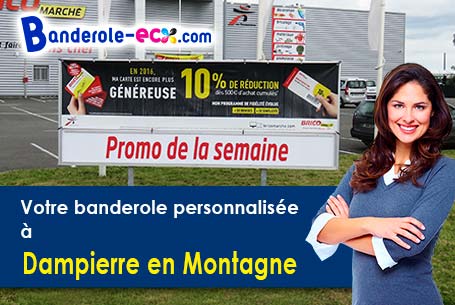 Banderole publicitaire pour vos foires à Dampierre-en-Montagne (Côte-d'or/21350)