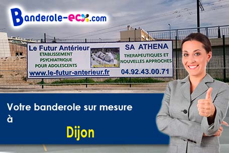 Banderole publicitaire pour vos foires à Dijon (Côte-d'or/21000-21100)