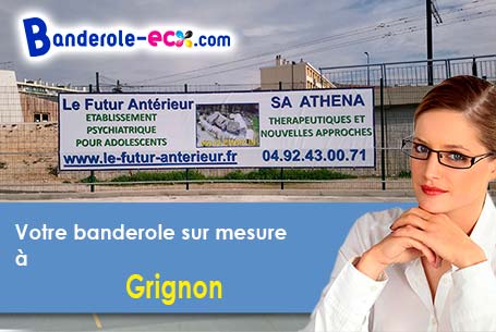 Commandez votre banderole pas cher à Grignon (Côte-d'or/21150)