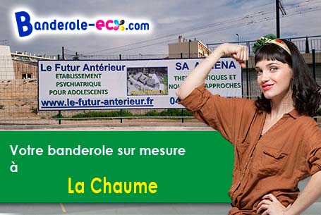 Banderole publicitaire pour vos foires à La Chaume (Côte-d'or/21520)