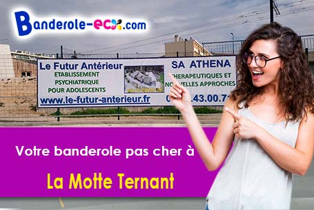 Banderole publicitaire pour vos foires à La Motte-Ternant (Côte-d'or/21210)