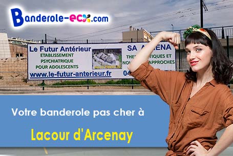 Banderole publicitaire pour vos foires à Lacour-d'Arcenay (Côte-d'or/21210)