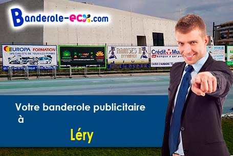 A Léry (Côte-d'or/21440) commandez votre banderole personnalisée