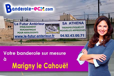 Banderole publicitaire pour vos foires à Marigny-le-Cahouët (Côte-d'or/21150)