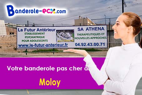 Commandez votre banderole pas cher à Moloy (Côte-d'or/21120)