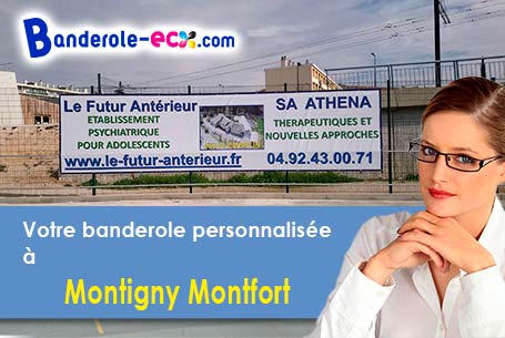 Banderole publicitaire pour vos foires à Montigny-Montfort (Côte-d'or/21500)