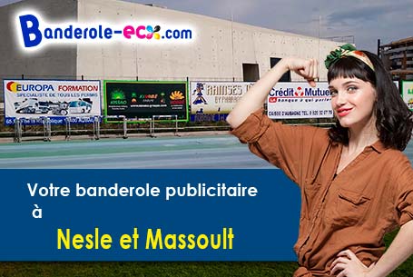 Commandez votre banderole pas cher à Nesle-et-Massoult (Côte-d'or/21330)