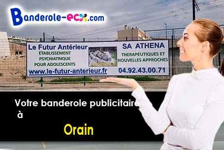 A Orain (Côte-d'or/21610) commandez votre banderole personnalisée