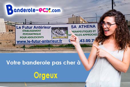 Banderole publicitaire pour vos foires à Orgeux (Côte-d'or/21490)