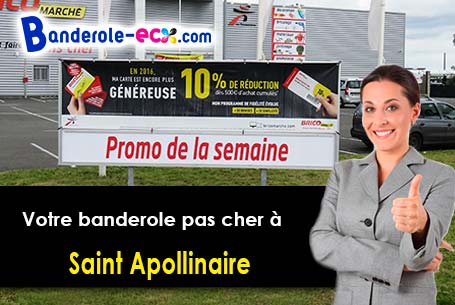 A Saint-Apollinaire (Côte-d'or/21850) commandez votre banderole personnalisée
